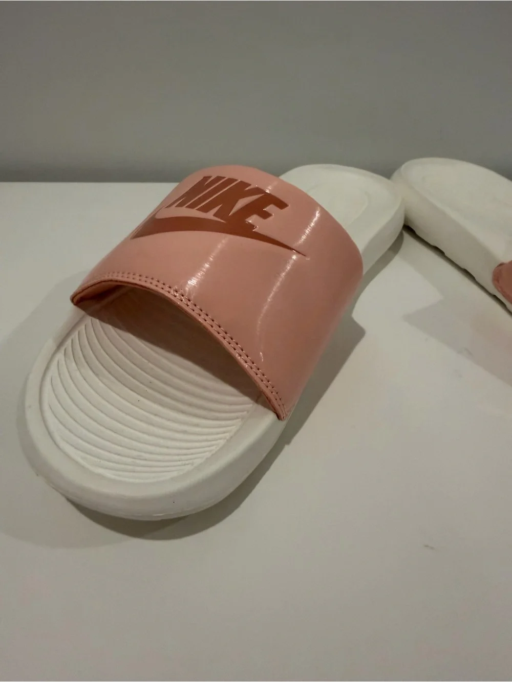Nike Women's Pink Slide Sandals